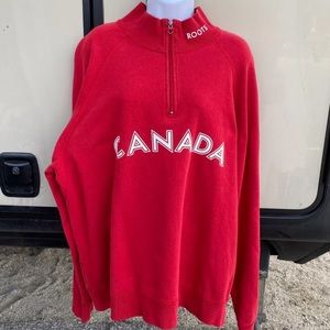 2004 Roots Official Sweater of the Canadian Olympic Team Mens Size XXL